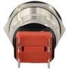 MPS-1224B-O25-SUS LED防水プッシュスイッチ25mm 20A オルタネイト式 青色 マリンテック 68816137