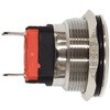 MPS-1224B-O25-SUS LED防水プッシュスイッチ25mm 20A オルタネイト式 青色 マリンテック 68816137