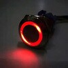MPS-1224R-O-5A LEDプッシュスイッチ 5A オルタネイト式 マリンテック 68821308