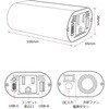 UQ-CAINV150W 車載用インバーター150W AC100Vコンセント USB-C ポート PD20W USB-A ポート 18W スマホ タブレットを急速充電 uniq(ユニーク) 68822708