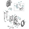 576562301 ゼノア エンジンブロワー EBZ7500 部品 フレーム ゼノア 68858057
