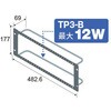 CSW-4UFP-3/12-1-B EIA�p�p�l��4U �J�i���d�C 68919001