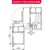 JGS50959(JDS750D600) ダウンキャビネットLF オークス 68925949