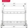 JGS50961(JDS900D600) ダウンキャビネットLF オークス 68925967
