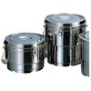 10L 18-8 目盛付二重食缶(クリップ付) AG(赤川器物製作所) 68926107
