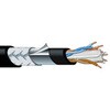 RJC6A-4P-SFM 100m 黒 Cat6ALANケーブル カナレ電気 68998950