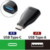 USB変換アダプタ A(メス)-C USB3.1 難燃性 USB タイプC スマートフォン タブレット エレコム