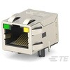 RJ45 モジュラーコネクタ メス RJ45コネクタ スルーホール Cat5 TE CONNECTIVITY