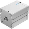 コンパクトエアシリンダ ADNシリーズ ボア：80mm ストローク：80mm Festo
