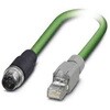 センサアクチュエータケーブル 22 AWG コア数：4 M12MSシリーズ フエニックス・コンタクト
