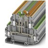 ナイフ遮断ターミナル台 スクリュー UTTシリーズ 16A 1袋 50個入 フエニックス・コンタクト
