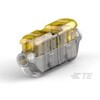 モジュラーコネクタ 12AWG 14AWG 絶縁 ワイヤスプライス 黄 1袋 5個入 TE CONNECTIVITY