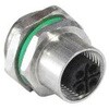PXMBNI12RPF04TFLM16001 �ی^�R�l�N�^ 4�� M12 �P�[�u���}�E���g �p�l���}�E���g 1�� 25�� BULGIN 69273340