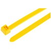 結束バンド 380mm x 7.6 mm 黄 ナイロン 66 111-12003 T120R E -PA66-YE 1袋 100個入 ヘラマンタイトン(タイトン)