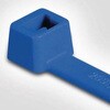 結束バンド 382mm x 4.7 mm 青 ETFE 1袋 100個入 ヘラマンタイトン(タイトン)