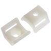 結束バンドベース NY 長さ 13.5mm 幅 12 mm ナイロン 66 ナチュラル 1袋 100個入 ヘラマンタイトン(タイトン)