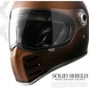 X-MATTBR-M RIDEZX MATTBROWN バイク用フルフェイスヘルメット RIDEZ(ライズ) 69332028