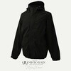 MCR06-BLACK-L バイク 持ち運び 軽量 レイン ジャケット コンパクト 収納 ブラック MCR06 RIDEZ(ライズ) 69332125