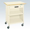 PHR-075APPEI 軽量一人用作業台(ポリエステル天板/キャスター付) サカエ 69339475