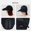 1010298 風が通るつば広ウォーキングキャップ アイメディア 69415170