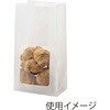 004181208 NF(ノンフッ素) 窓付耐油角底袋 HEIKO 69442208