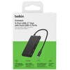 AVC022FQBK Connect 5�|�[�g USB-C �n�u(�f���A�� USB-C�|�[�g����) BELKIN(�x���L��) 69487909