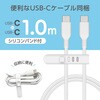 TAP157UCCC10W PD30W コンセントチャージャーC+A CtoCケーブル ホワイト 多摩電子 69488548