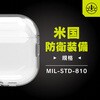 TR-APP25-TCC-CLSV AirPods Pro 3 衝撃吸収 クリアTPUケース カラビナ付き シルバーカラビナ Simplism 69488880