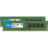 デスクトップ用増設メモリ 32GB(16GBx2枚)DDR4 3200MT/s(PC4-25600)CL22 UDIMM 288pin Crucial(クルーシャル)