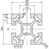 SFF-424 L=1740 SF2-40E40 SUS(GX[GX) 12268937