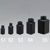 EA508AK-55 90x90x172mm/1000ml 角型ポリ容器 遮光 エスコ 69674336