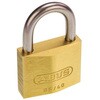 Abus 耐候性南京錠 パドロック 真鍮、ステンレス鋼 ABUS