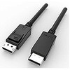 Displayport to Displayport1.3 2m w latch 日本モレックス(molex)