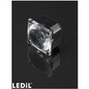 LEDレンズ シリコン樹脂 クリア 正方形 LEDIL