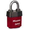 Red Pro Series padlock 6 pin cylinder - 1箱 6個入 MASTER LOCK