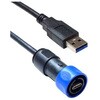 USBケーブル USB C 取り付け可能 → USB A 1袋 50個入 BULGIN