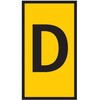 ケーブルマーカー 黄 1袋 1000個入 ヘラマンタイトン(タイトン)