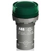 パイロットランプ 表示灯 LED灯 緑 ポリカーボネート 丸型 ABB