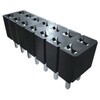 基板接続用ソケット 7 極 2.54mm 1 列 スルーホール SAMTEC