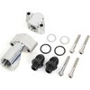 AC14047313B OILクーラーKIT(上廻前)ラウンド#8 9-13R BLK (耐熱ホースカバー Z1/Z2/Z750FX-1/Z1000MK2 ACTIVE(アクティブ)[バイク部品] 13670828