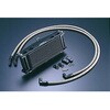 OILクーラーKIT (サイド廻し) ストレート #6 9-10R BLK仕様 ACTIVE(アクティブ)[バイク部品]