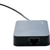 有線LAN アダプタ USB2.0 USBハブ付 3ポート ケーブル長 30cm EU RoHS指令準拠(10物質) エレコム
