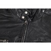 RLJ202-RB-XL バイク レザー ジャケット 革ジャン ライダースジャケット 軽量 冬 春 夏 秋 ブラック RIDEZ(ライズ) 70045626