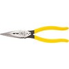 強力型ロングノーズペンチ 皮むき・圧着機能付 グリップ：プラスチック KLEIN TOOLS