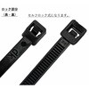 DK-200B 普通結束バンド(黒) デンカエレクトロン 70195643