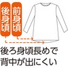 LV 3L 8分袖インナー 綿100%保湿加工 着心地快適 背中出にくい 婦人用 ケアファッション 70224466