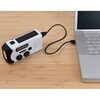 EA758-18 [手廻し発電]LEDライト付ラジオ エスコ 70271768