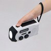 EA758-18 [手廻し発電]LEDライト付ラジオ エスコ 70271768