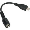 2.1ΦDCジャックーmicroUSBプラグ 変換ケーブル 共立電子産業