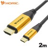 USBType-C��HDMI�ϊ��P�[�u��2m